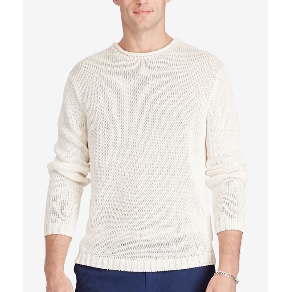 Polo Ralph Lauren Men's Linen Roll-Neck Sweater